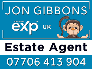 Jon Gibbons Estate Agent Board